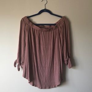 No Comment Off Shoulder Top (never worn)